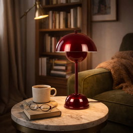 Opviq Lámpara de Mesa Claret